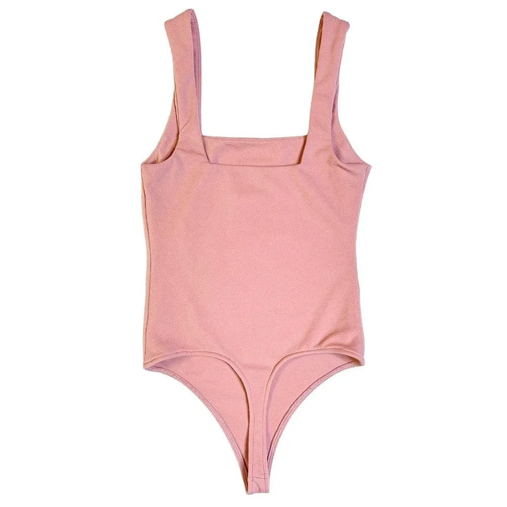 Show Me Your Mumu Dory Bodysuit in Dusty Pink Size Small - Picture 7 of 11